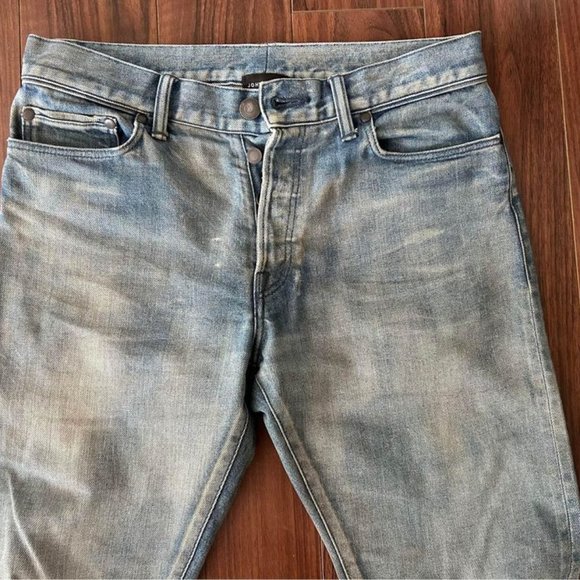 John Elliott Gray Slim Men Jeans - Picture 9 of 9